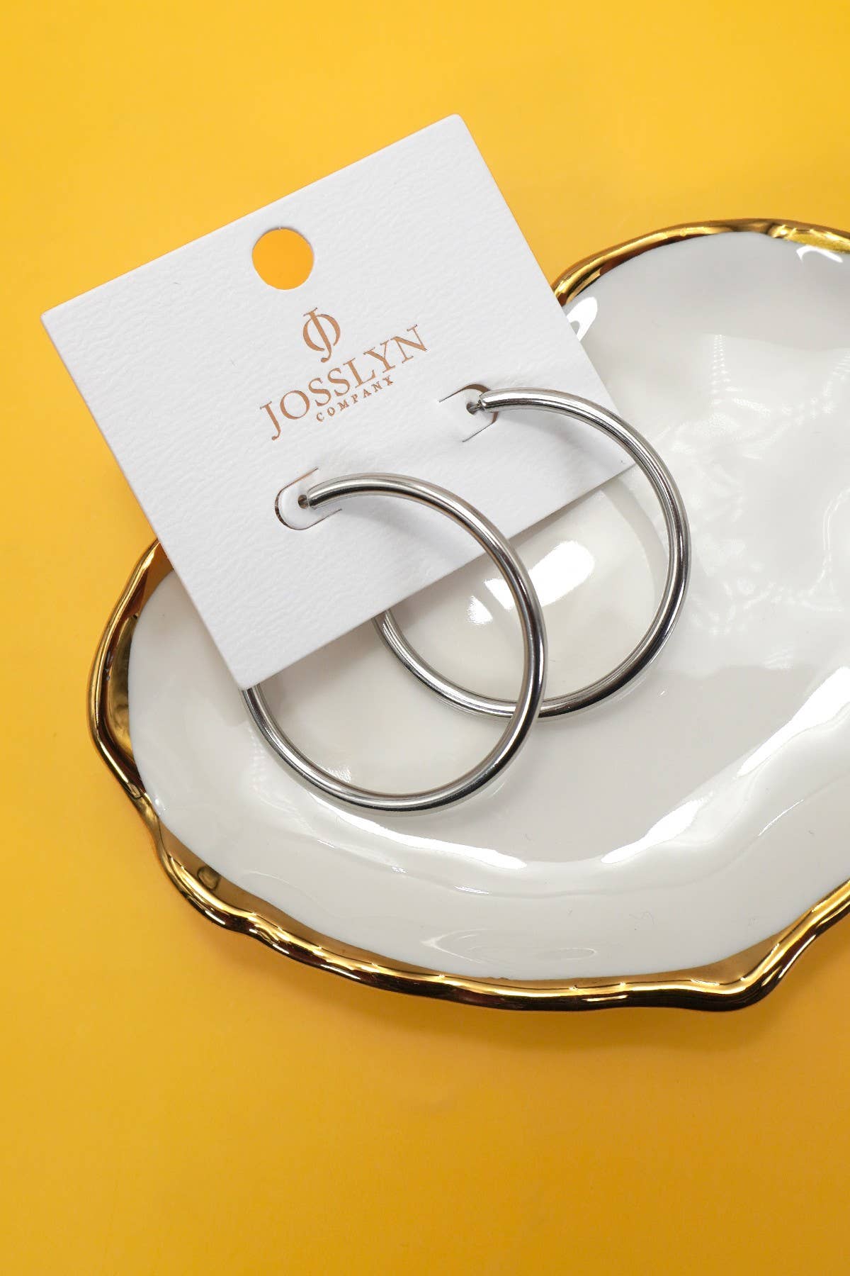 
                  
                    Large Open Hoop Earrings
                  
                