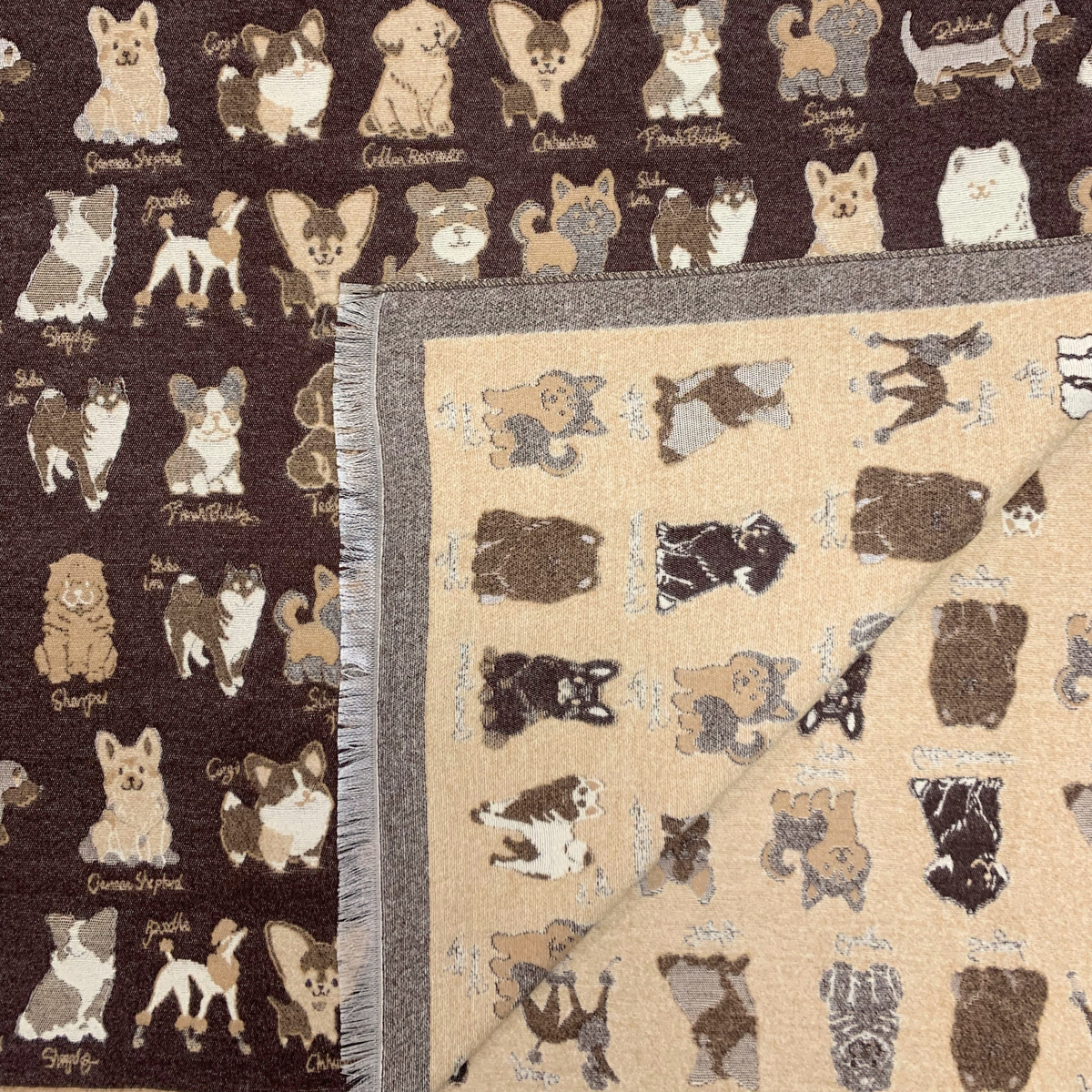 
                  
                    Dog Breeds Reversible Cashmere Blend Winter Scarf
                  
                