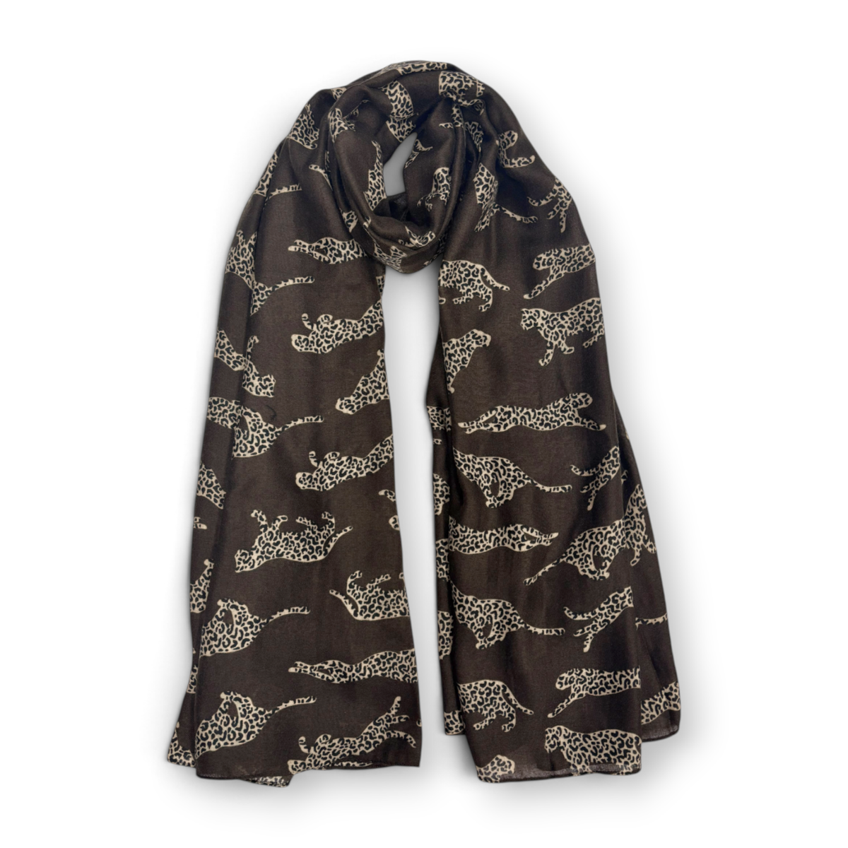
                  
                    Pouncing Cheetah Cotton Blend Scarf
                  
                