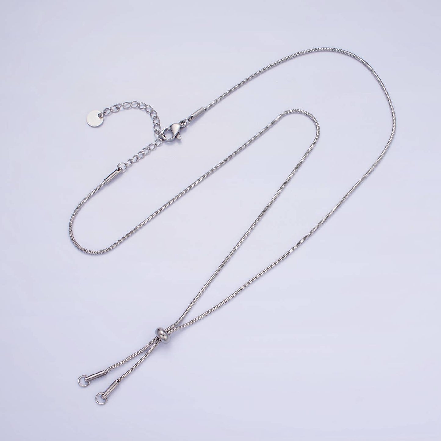 
                  
                    Snake Chain Slider Necklace
                  
                