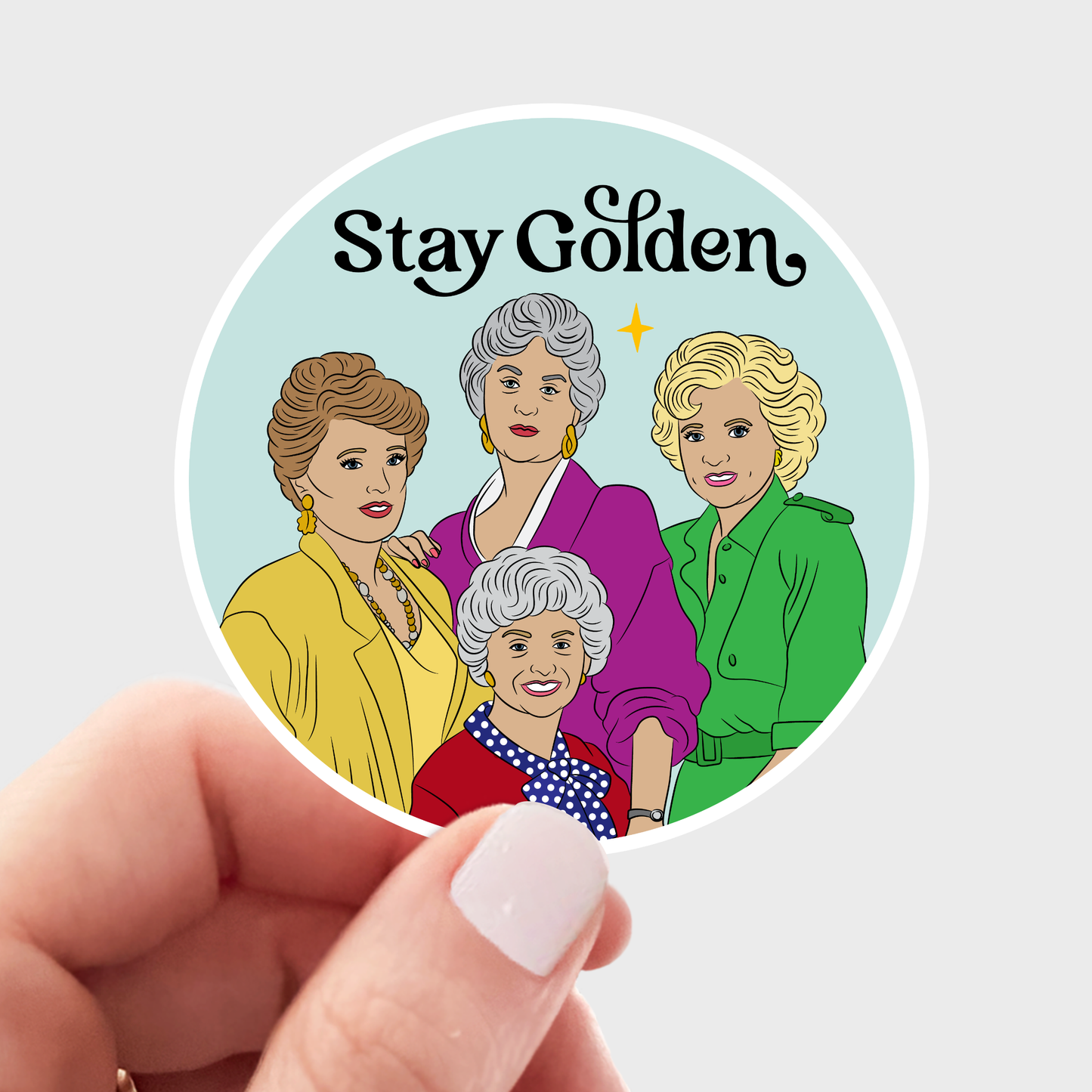 
                  
                    Golden Girls Sticker
                  
                