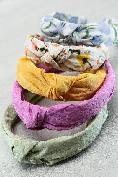 
                  
                    Knotted Soft Florals Headband
                  
                