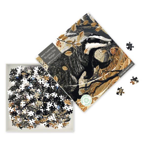 
                  
                    Truefitt-Baker's Blustery Day Badger: A 1000 Piece Sustainable Puzzle
                  
                
