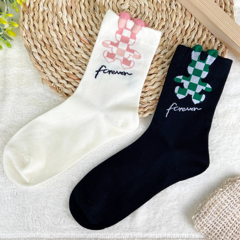 
                  
                    Peek-a-boo Floral Socks
                  
                