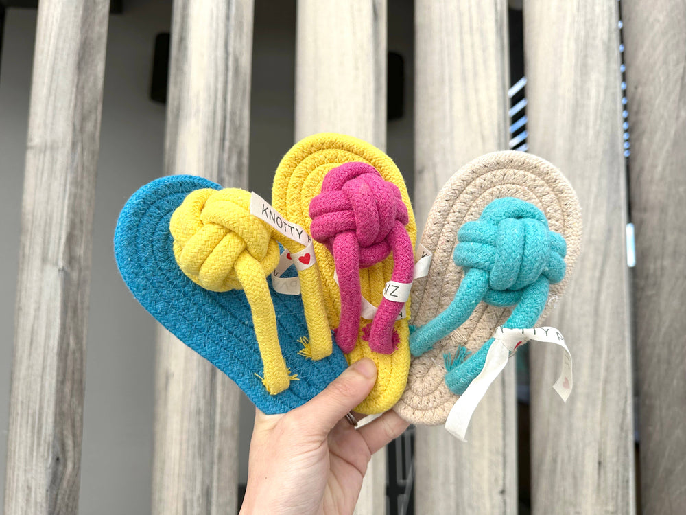 Flip Flop Dog Rope Toy