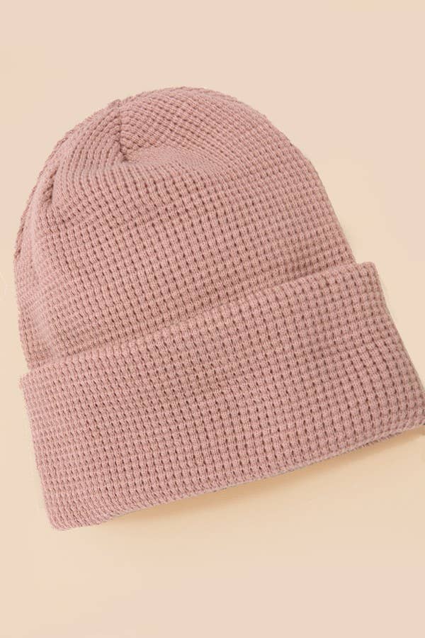 
                  
                    Waffle Knit Beanie
                  
                