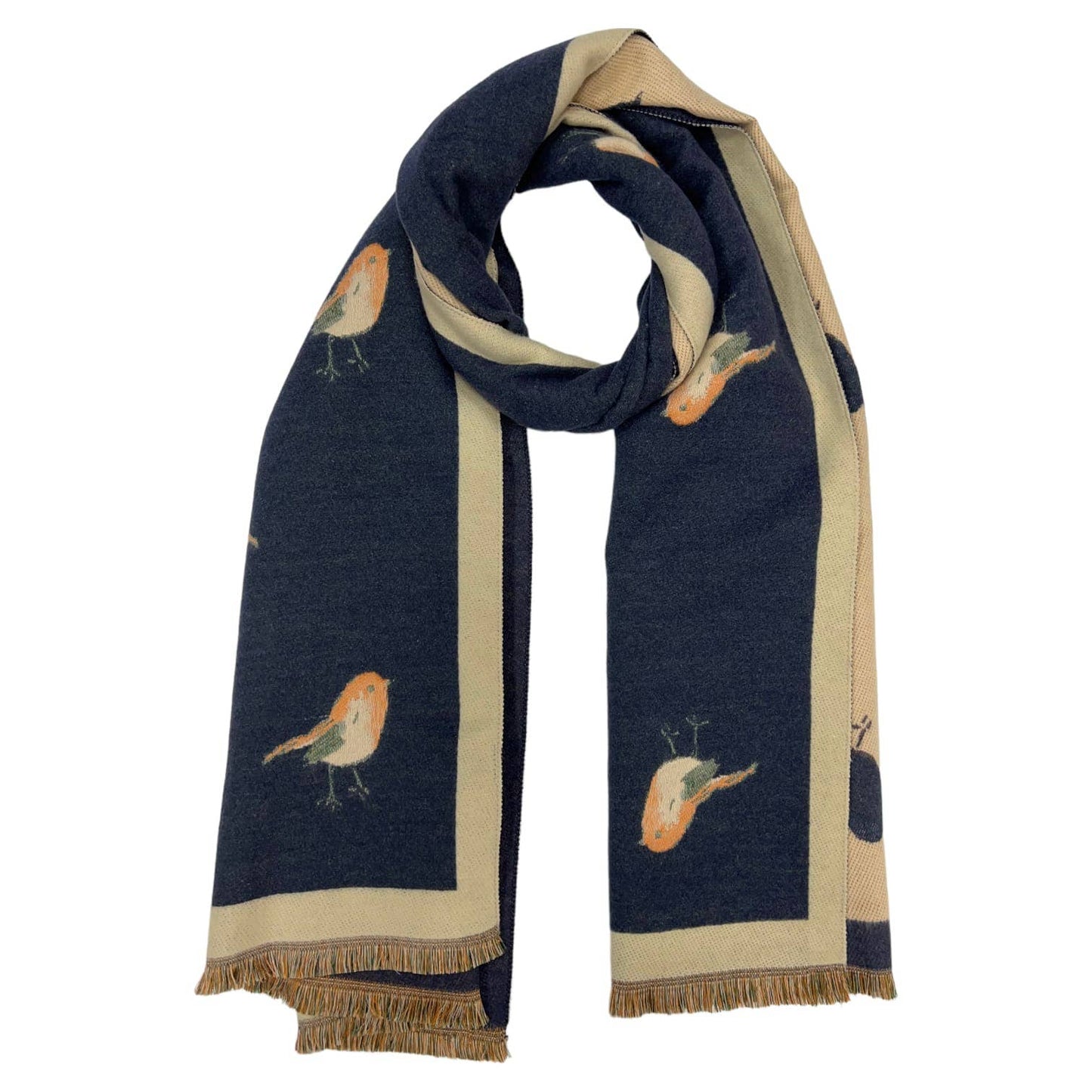 
                  
                    Robin Reversible Cashmere Blend Scarf
                  
                