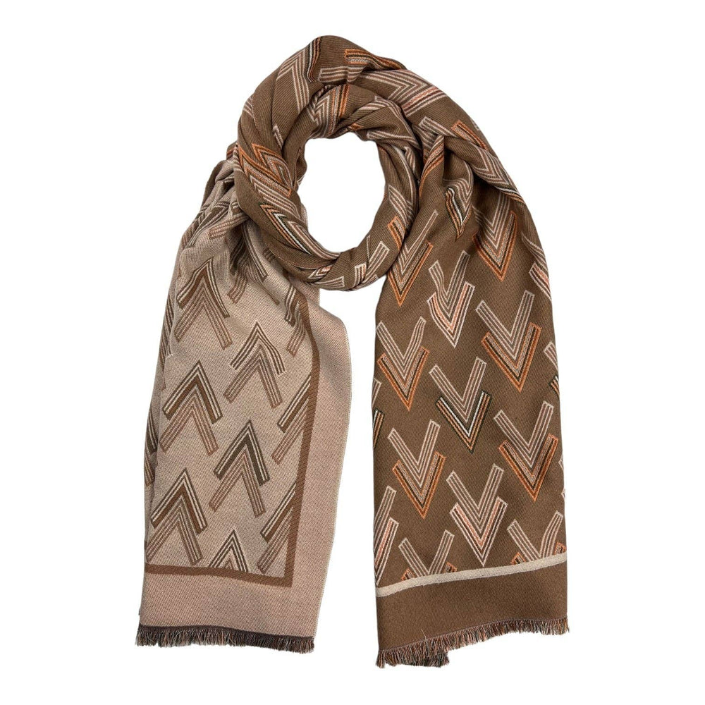 
                  
                    Arrows Reversible Wool Blend Scarf
                  
                