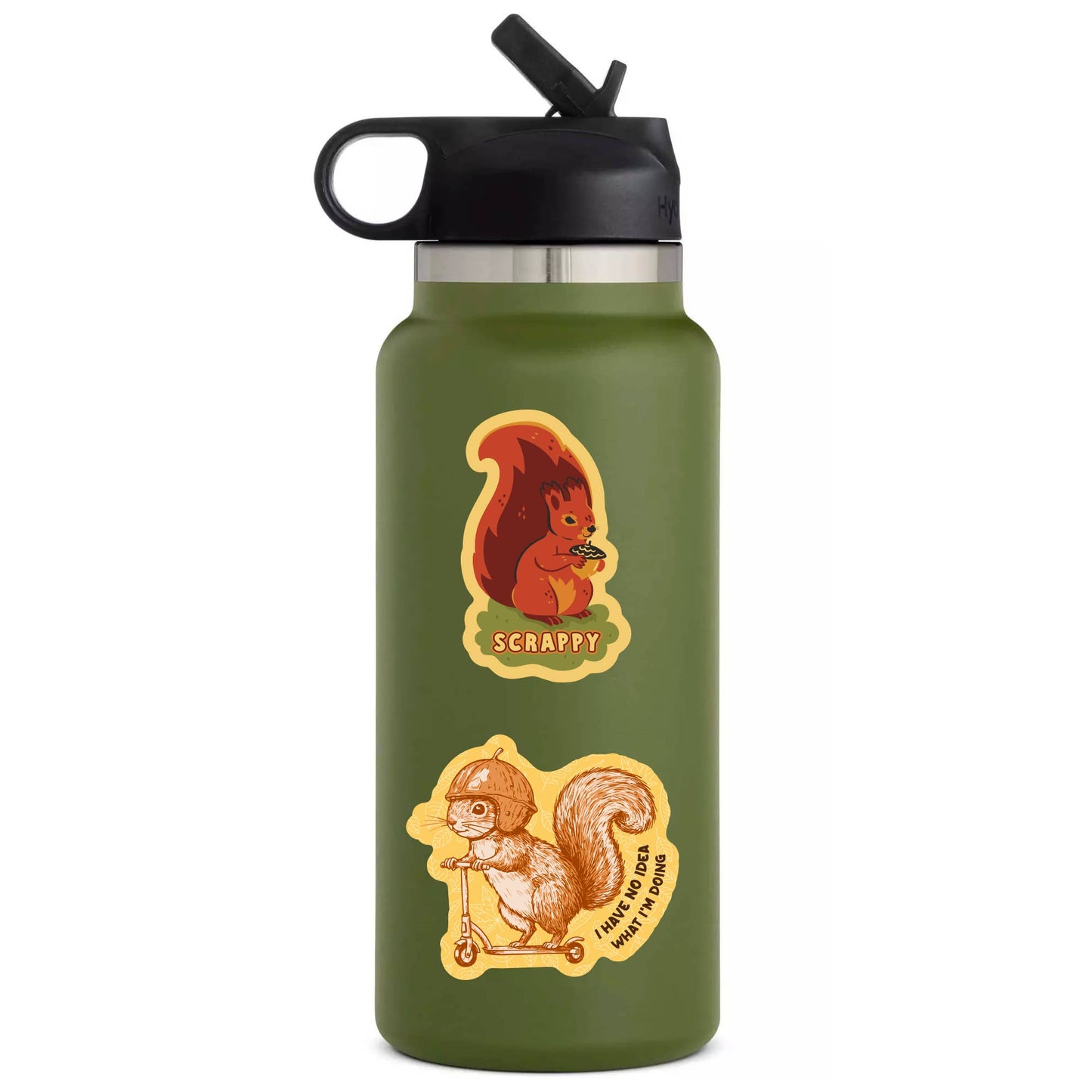 
                  
                    Scrappy Squirrel Vinyl Sticker
                  
                