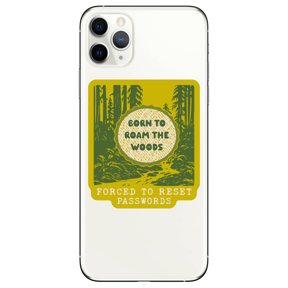 
                  
                    Born to Roam Forced to Reset Passwords Sticker
                  
                