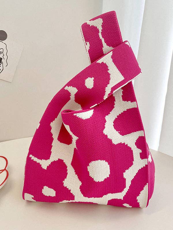 
                  
                    Knit Tote: Power Flowers
                  
                