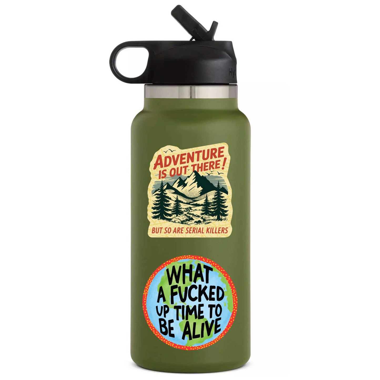 
                  
                    Cautionary Outdoor Adventures Vinyl Sticker
                  
                