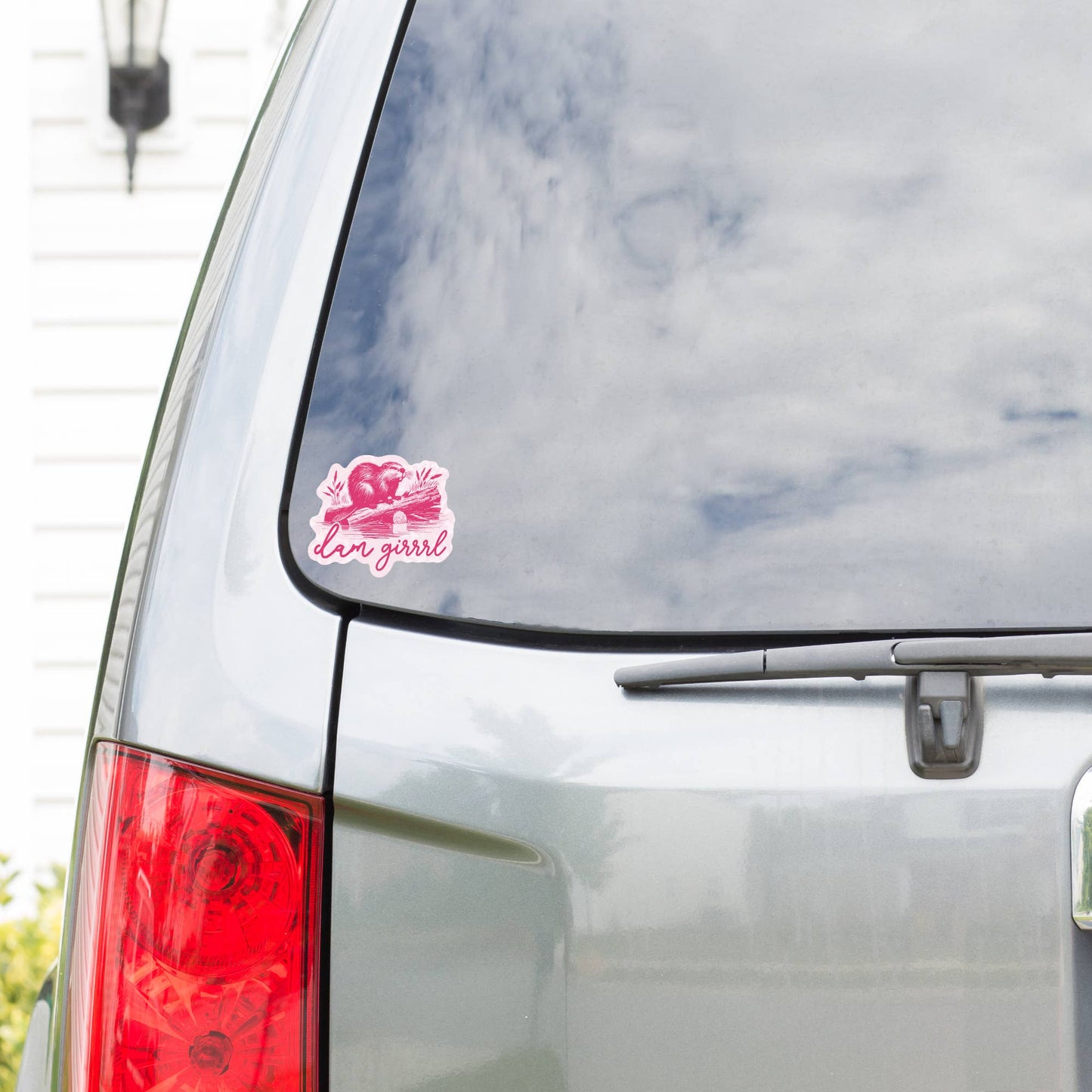 
                  
                    Dam Girrrl Beaver Vinyl Sticker
                  
                