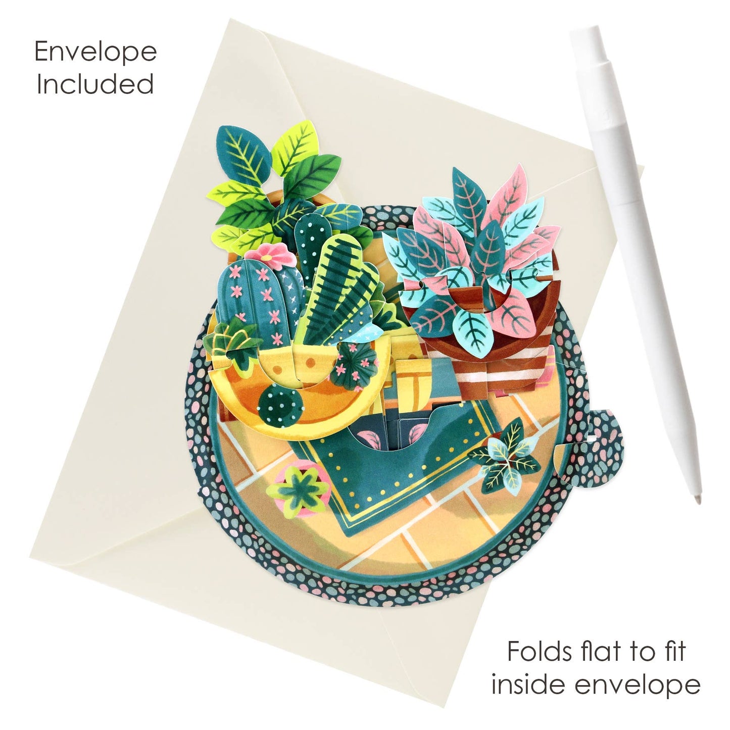 
                  
                    Potted Plants 3D Card
                  
                