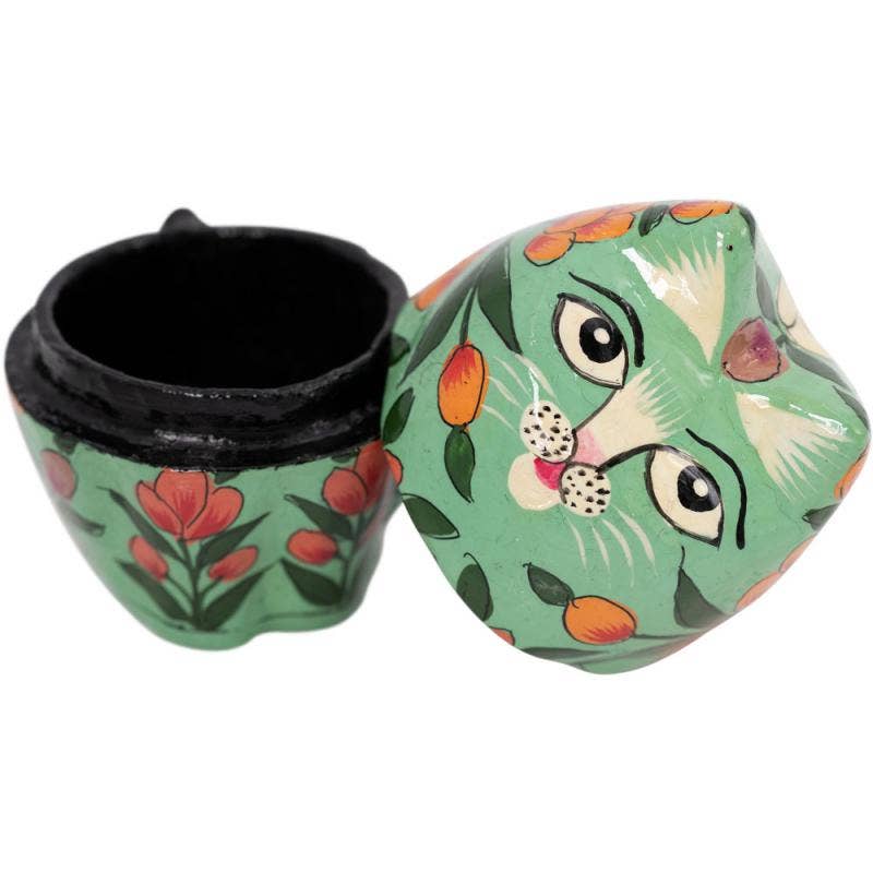 
                  
                    Paper Mache Cat Box
                  
                