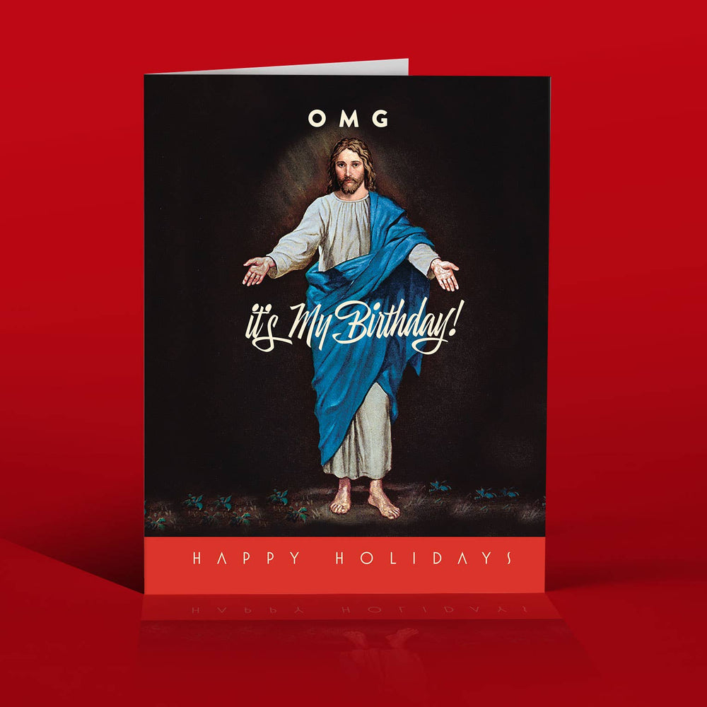 OMG! Jesus's B-Day Holiday Greetings