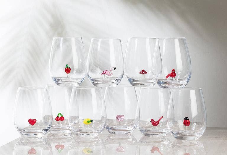 
                  
                    Lemon Icon Stemless Wine Glass
                  
                