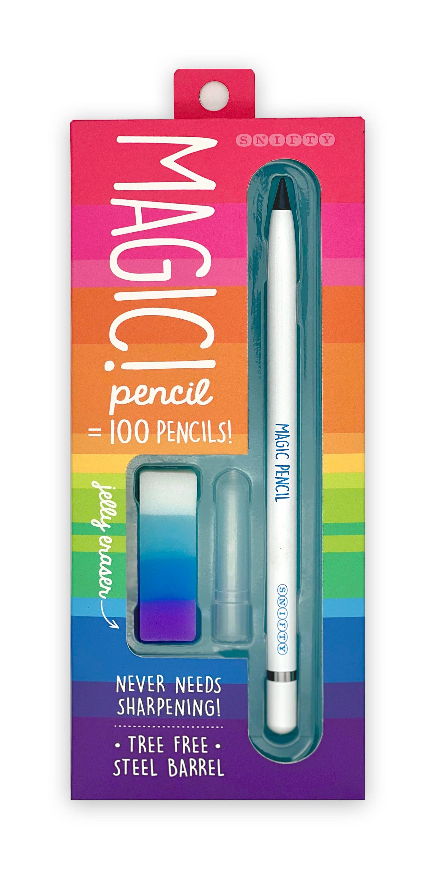 
                  
                    Magic Never Sharpen Pencil: White Steel Barrel
                  
                