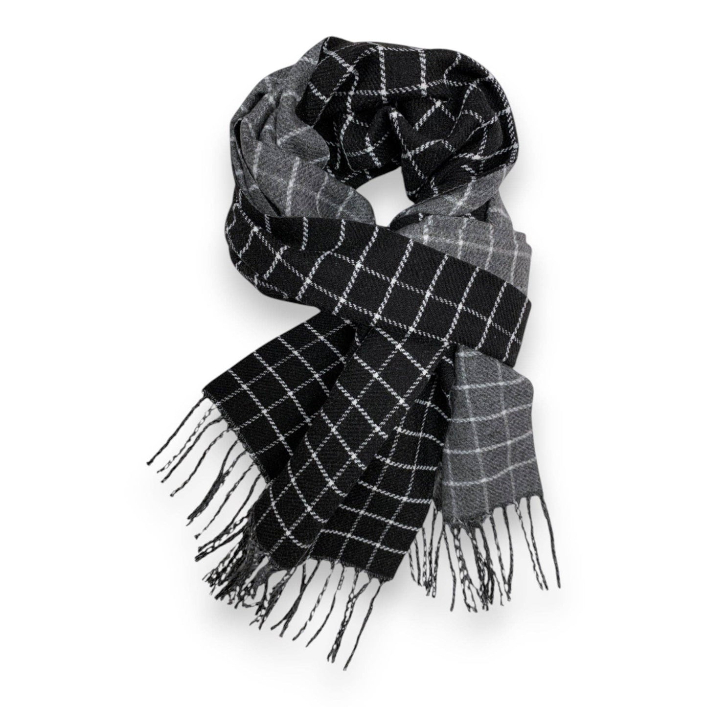 
                  
                    Colorblock Grid Cashmere Blend Scarf
                  
                