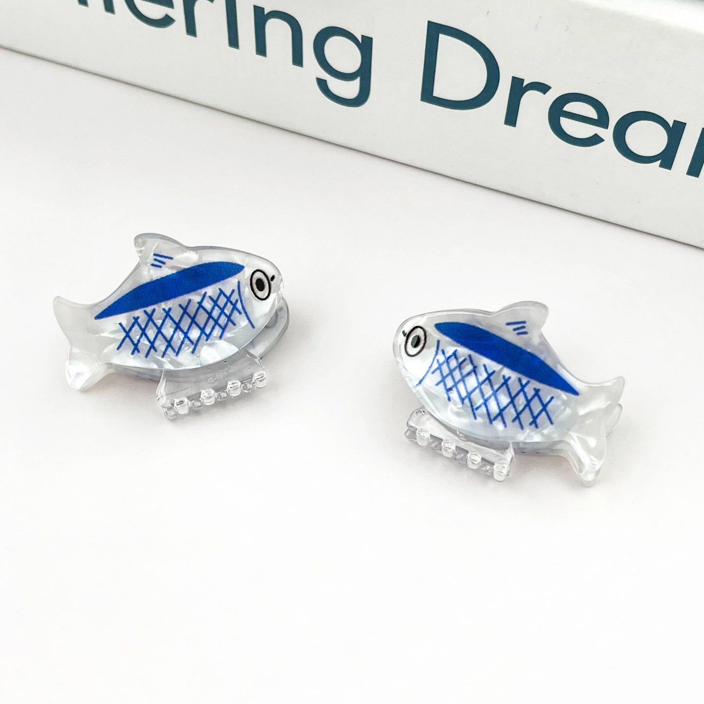 
                  
                    Mini Cute Sardine Fish Acrylic Hair Claw Clip
                  
                