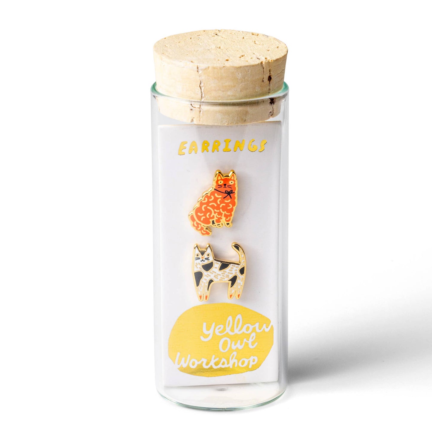 
                  
                    Cat Earrings by Yellow Owl
                  
                