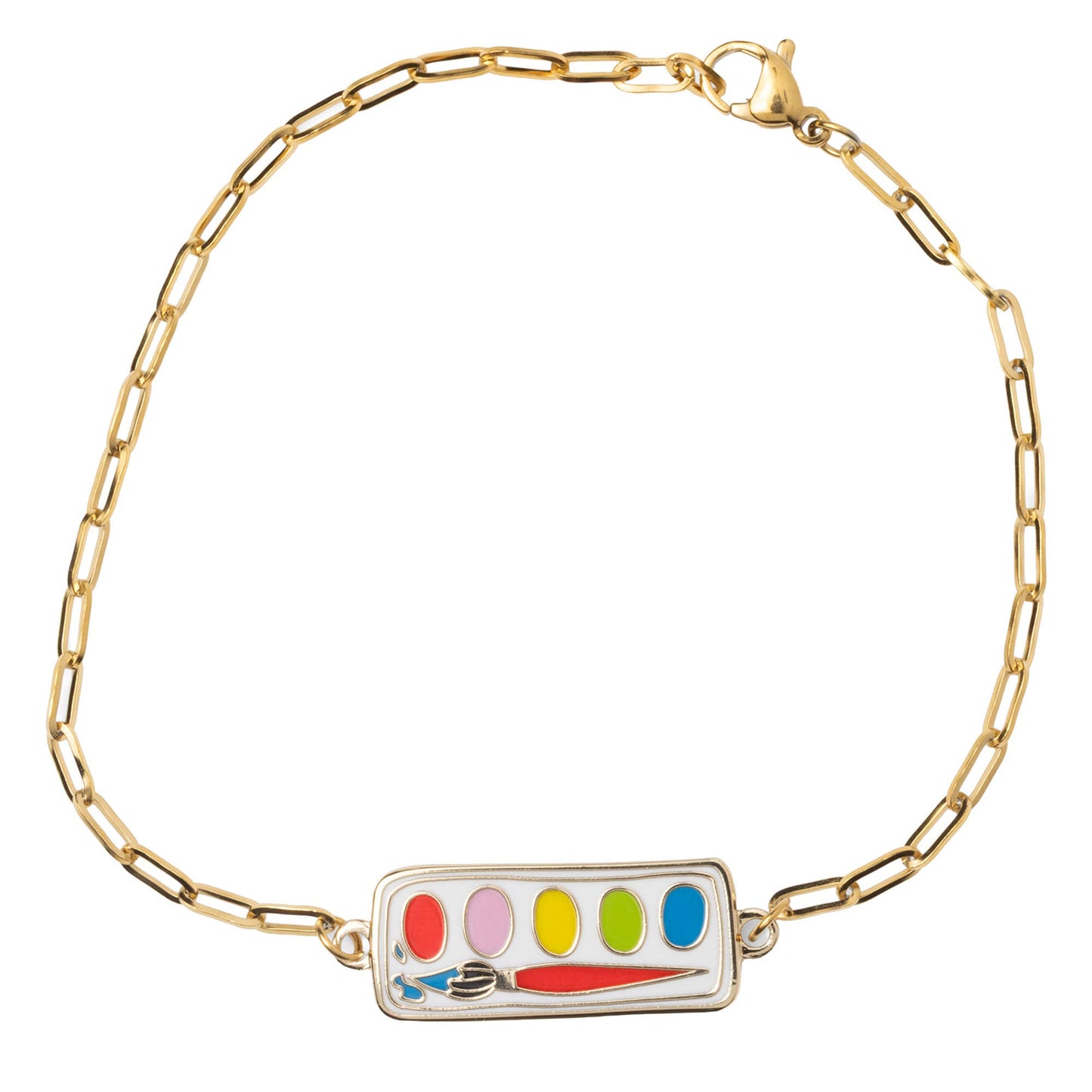 
                  
                    Paint Set Charm Bracelet by Yellow Owl
                  
                