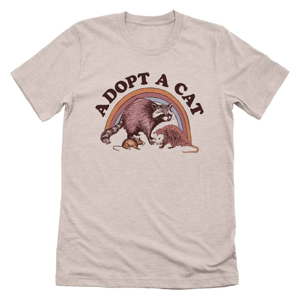 
                  
                    Adopt a Cat Graphic Tee
                  
                