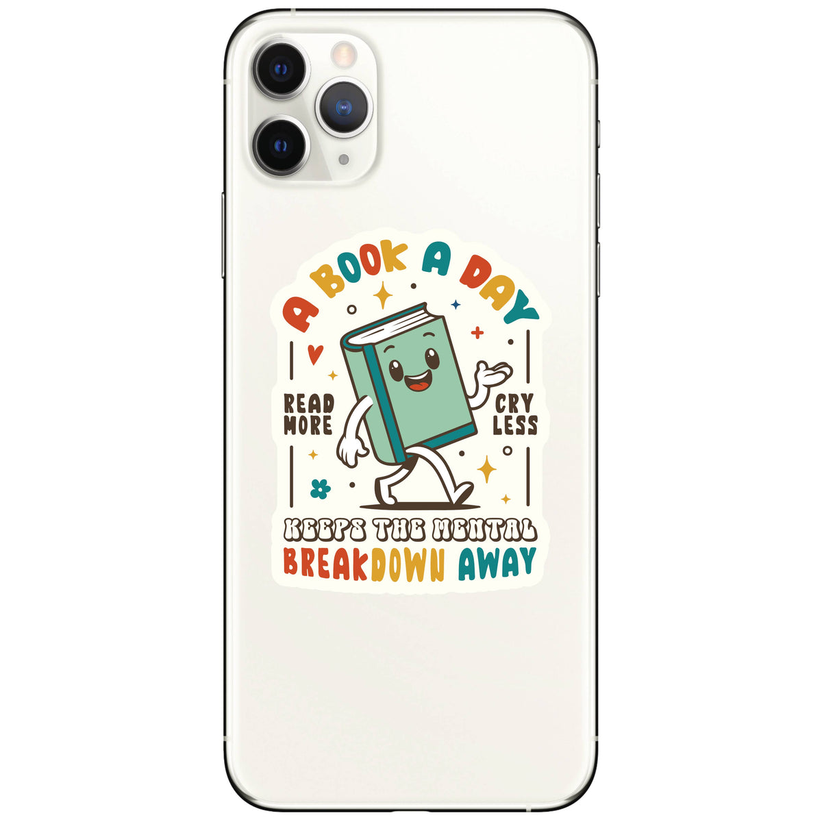 
                  
                    A Book A Day Mental Health Sticker
                  
                