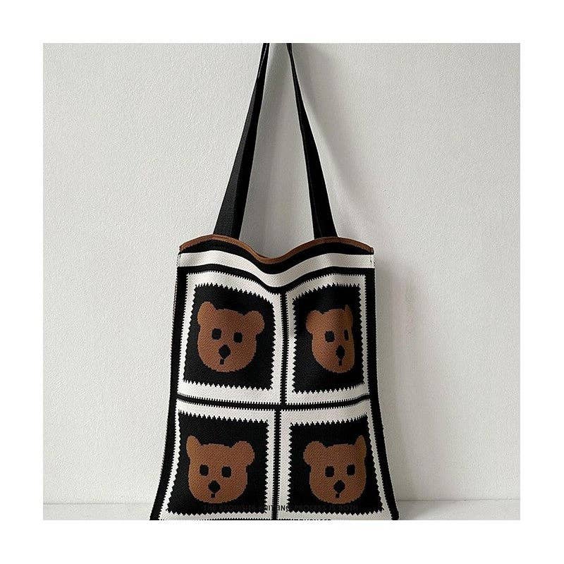 
                  
                    Knit Shoulder Tote
                  
                