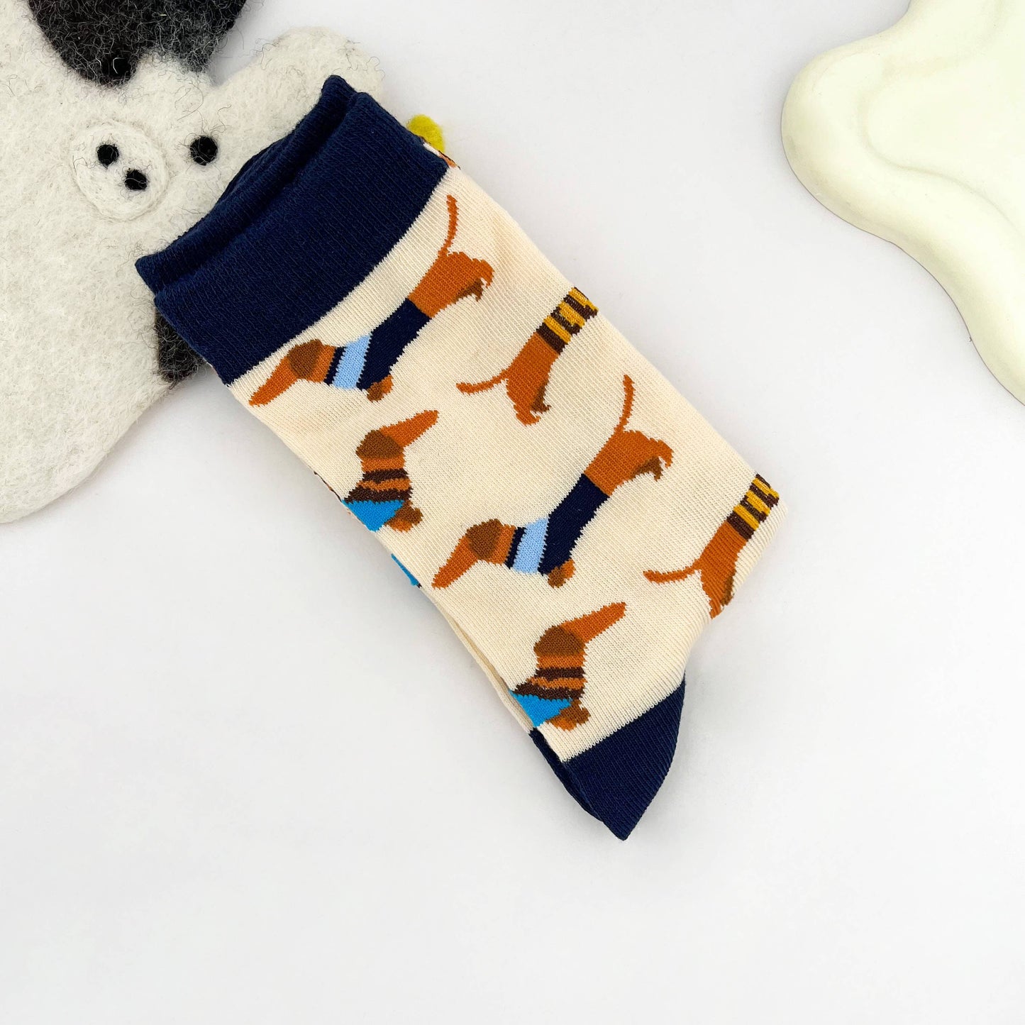 
                  
                    Dachshund Cozy Casual Mid-Calf Socks
                  
                