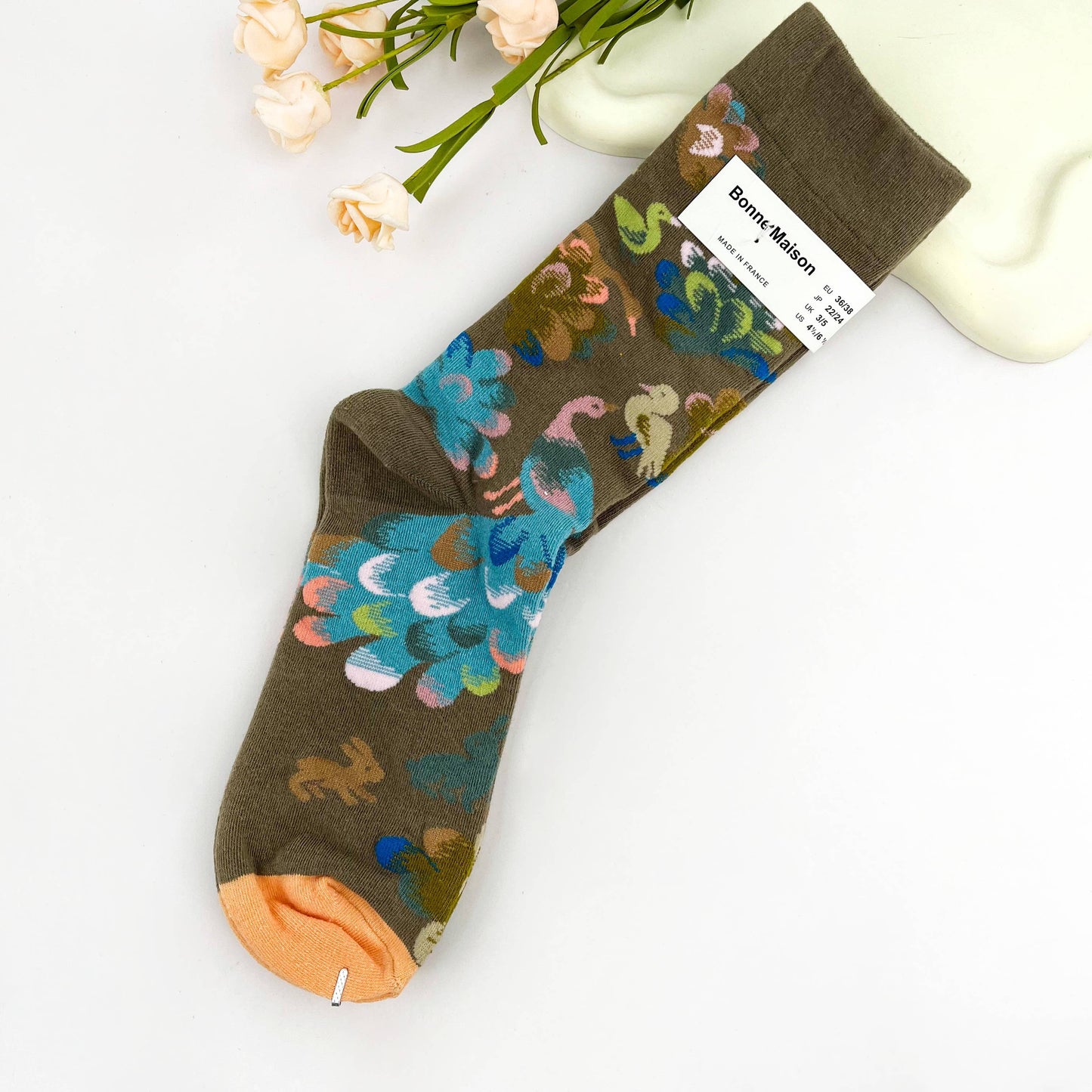 
                  
                    English Garden Critters Mid-Calf Socks
                  
                