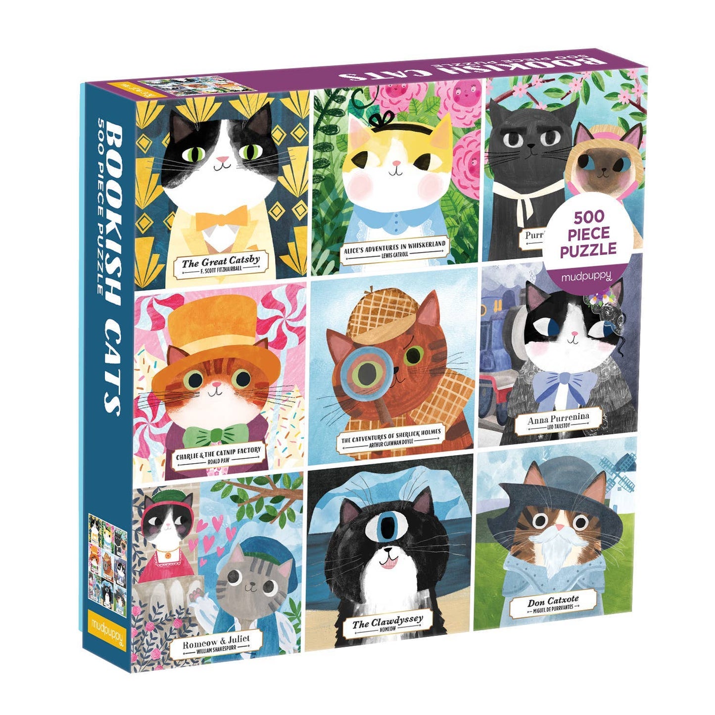 
                  
                    Bookish Cats 500 Piece Family Puzzle
                  
                
