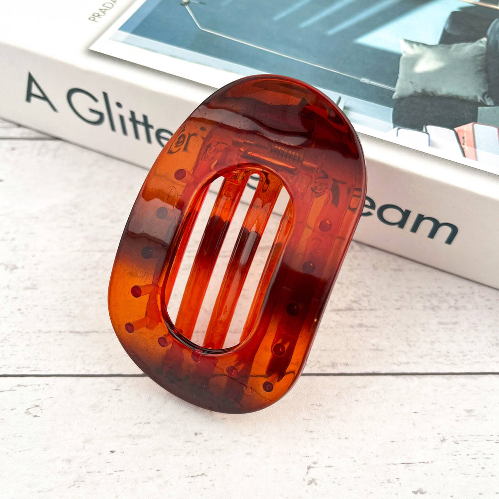 
                  
                    Matte Oval Hair Clip
                  
                