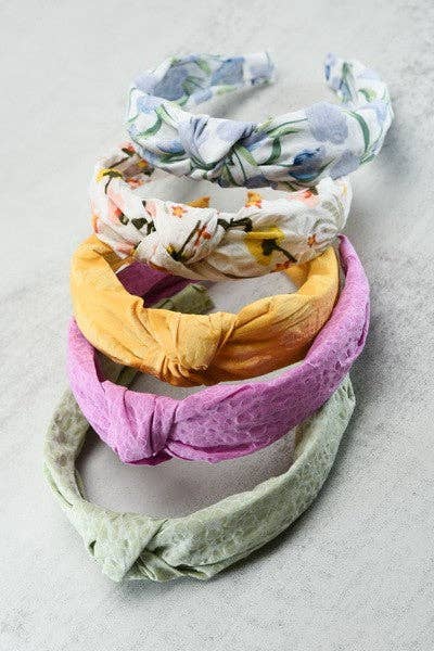 
                  
                    Knotted Soft Florals Headband
                  
                