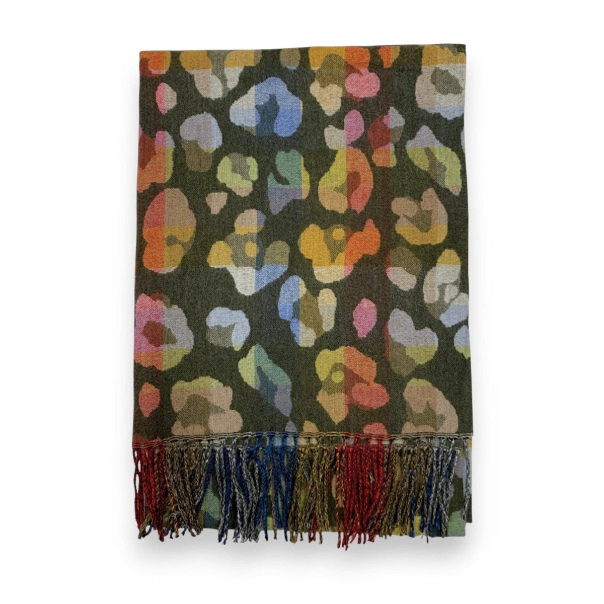 
                  
                    Colour Play Leopard Cashmere Blend Winter Scarf
                  
                