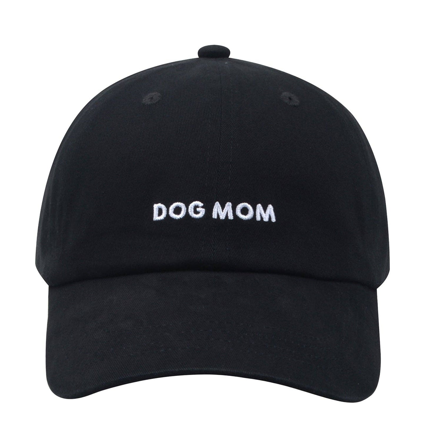 
                  
                    "Dog Mom" Embroidered Baseball Cap
                  
                