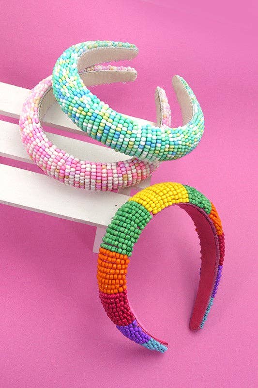 
                  
                    Seed Bead Headband
                  
                