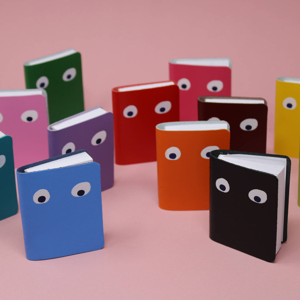 
                  
                    Googly Eye Mini Leather Notebook
                  
                
