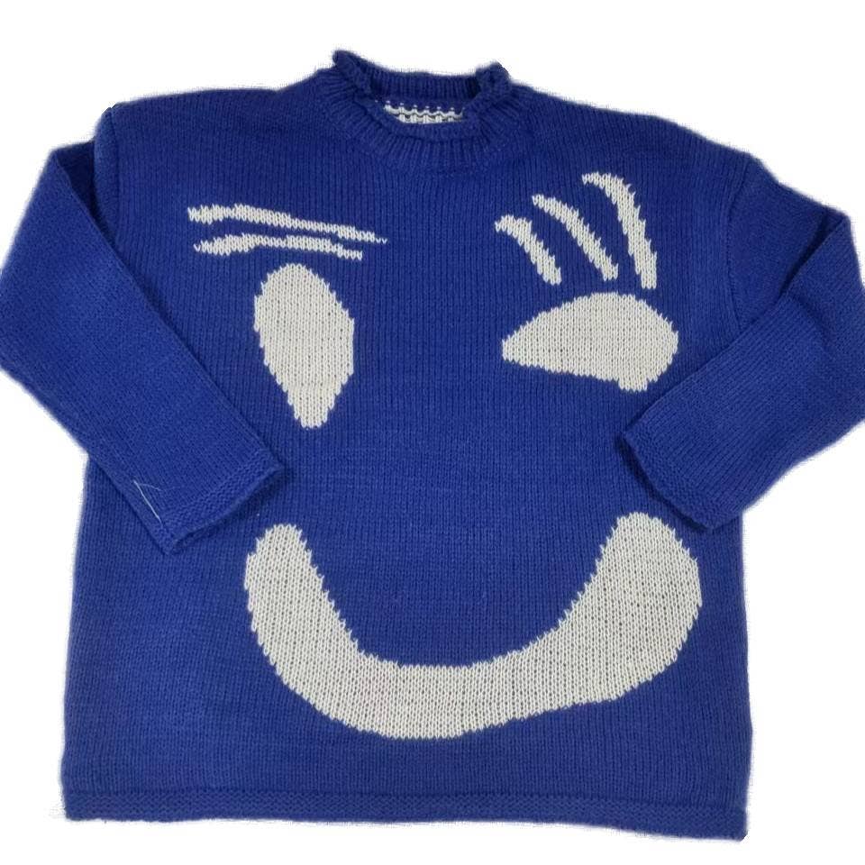 
                  
                    Give A Wink Knit Sweater
                  
                