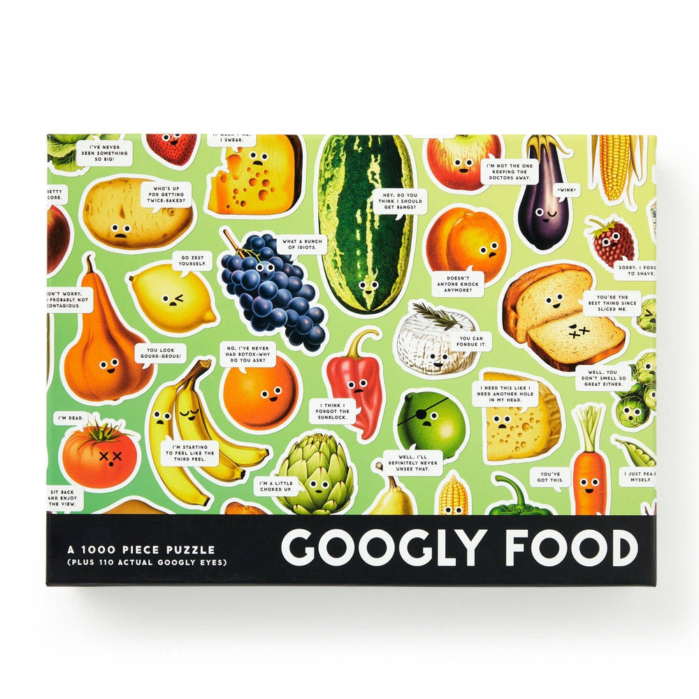 Googly Food by Brass Monkey: 1000 Piece Puzzle