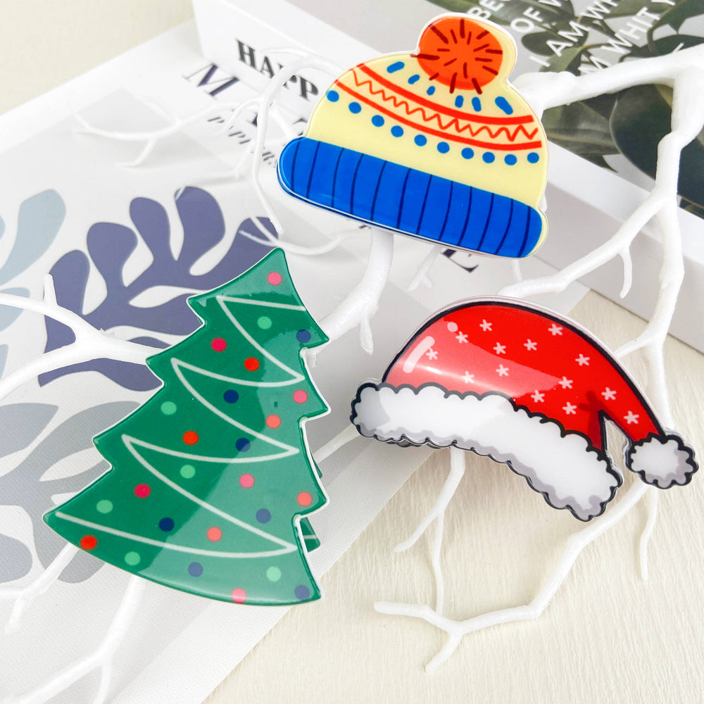 
                  
                    Festive Holiday Hair Claws
                  
                