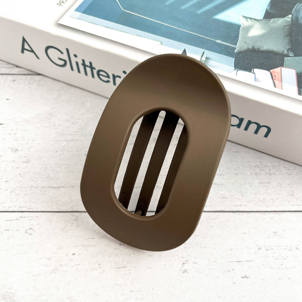
                  
                    Matte Oval Hair Clip
                  
                