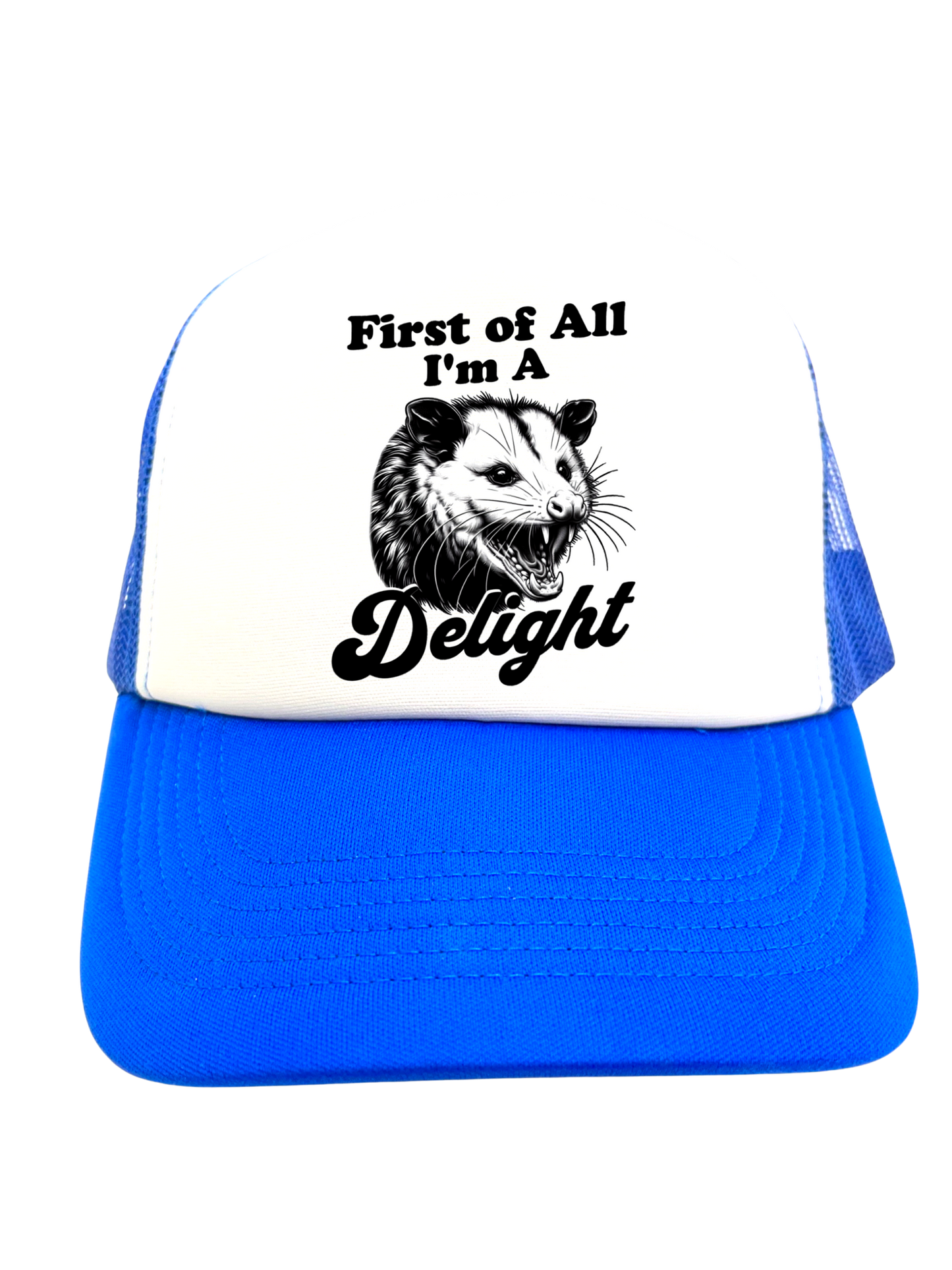 
                  
                    "I'm A Delight" Opossum Trucker Hat
                  
                