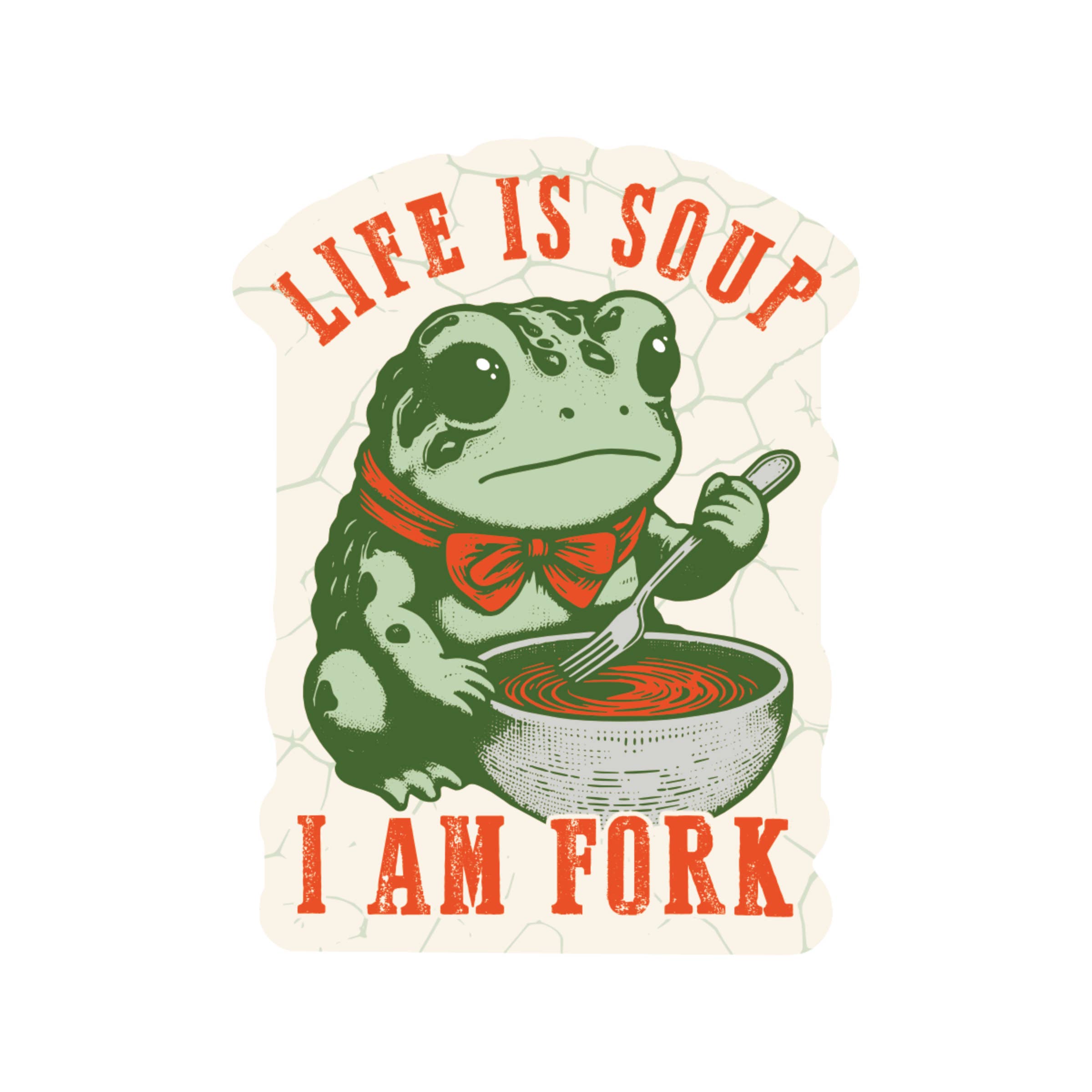 Frog Soup Vinyl Sticker – Bowerbird