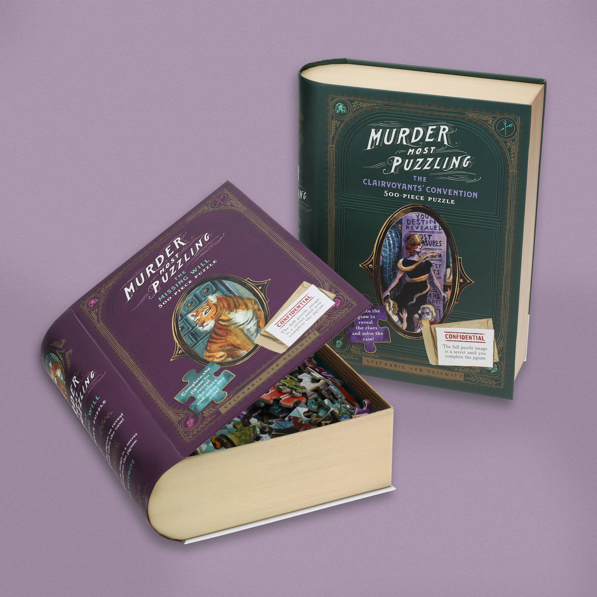 
                  
                    Murder Most Puzzling: The Missing Will | 500-Piece Game  Puzzle
                  
                