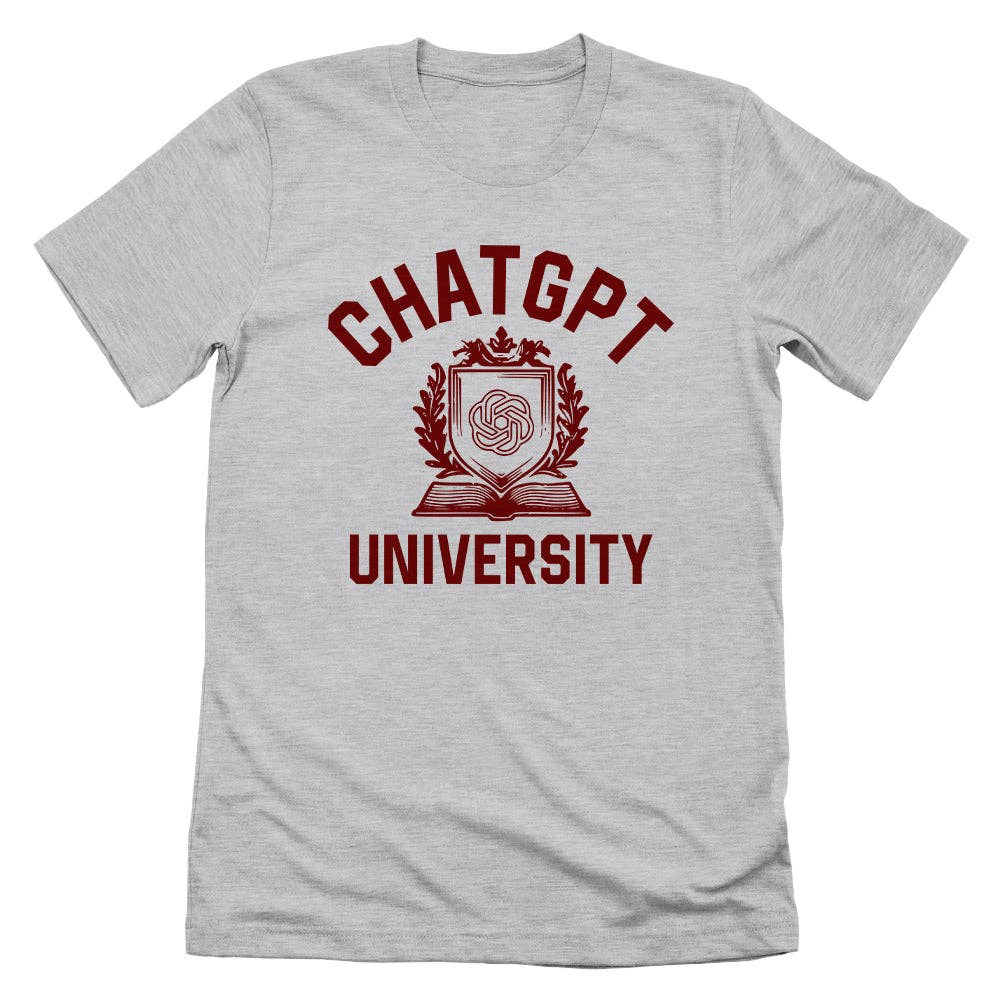 
                  
                    ChatGPT University Tee
                  
                