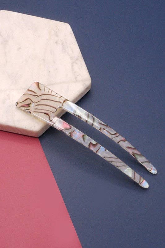
                  
                    Acetate French Chignon Hair Pin
                  
                