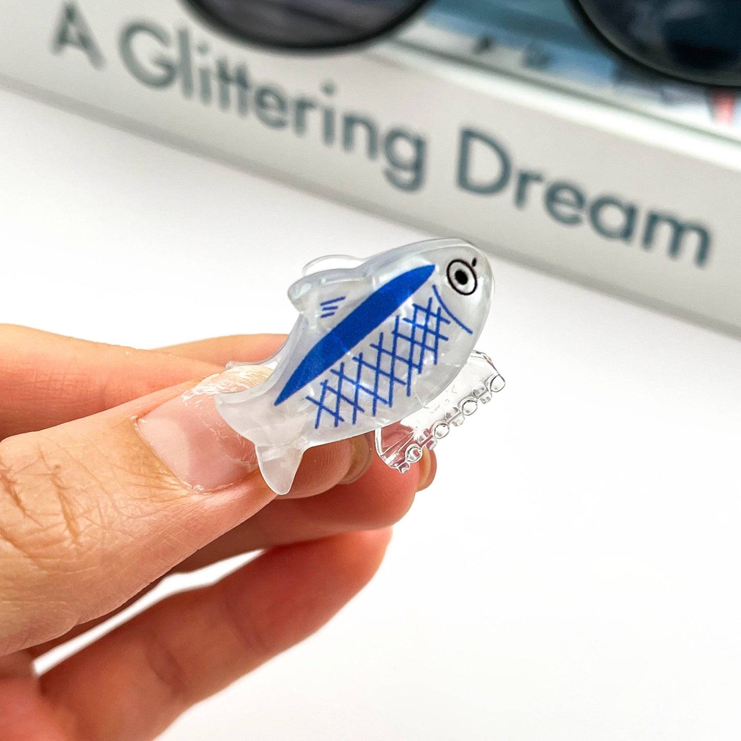 
                  
                    Mini Cute Sardine Fish Acrylic Hair Claw Clip
                  
                