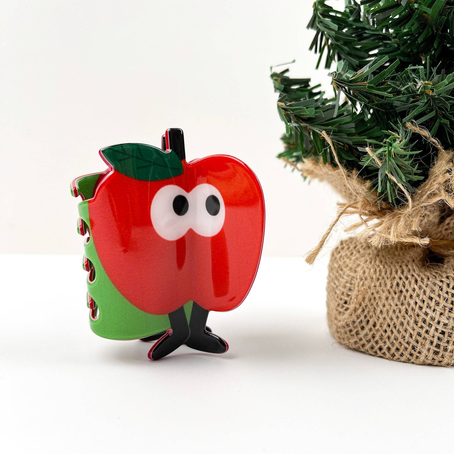 
                  
                    Apple Buddy Acrylic Hair Claw
                  
                