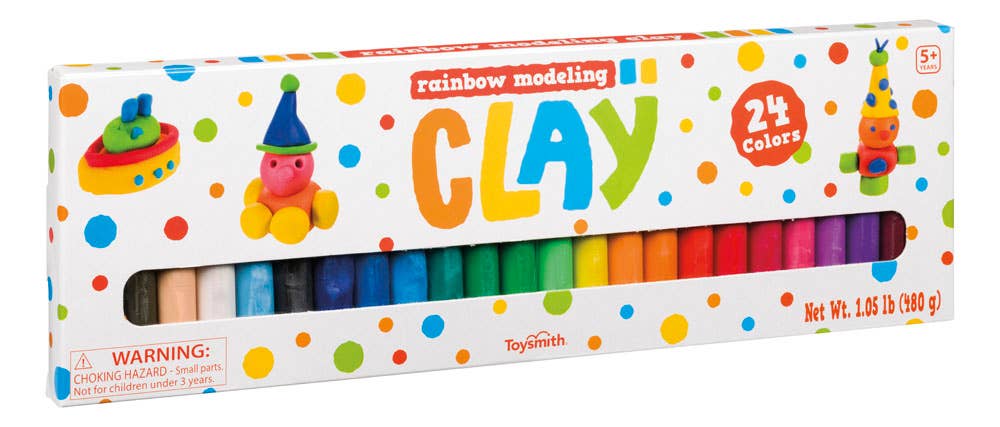 Rainbow Clay: 24 Colors
